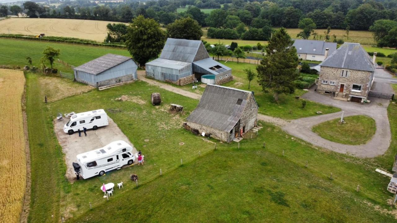 La Billardiere Camping A La Ferme Le Menil-Ciboult Buitenkant foto