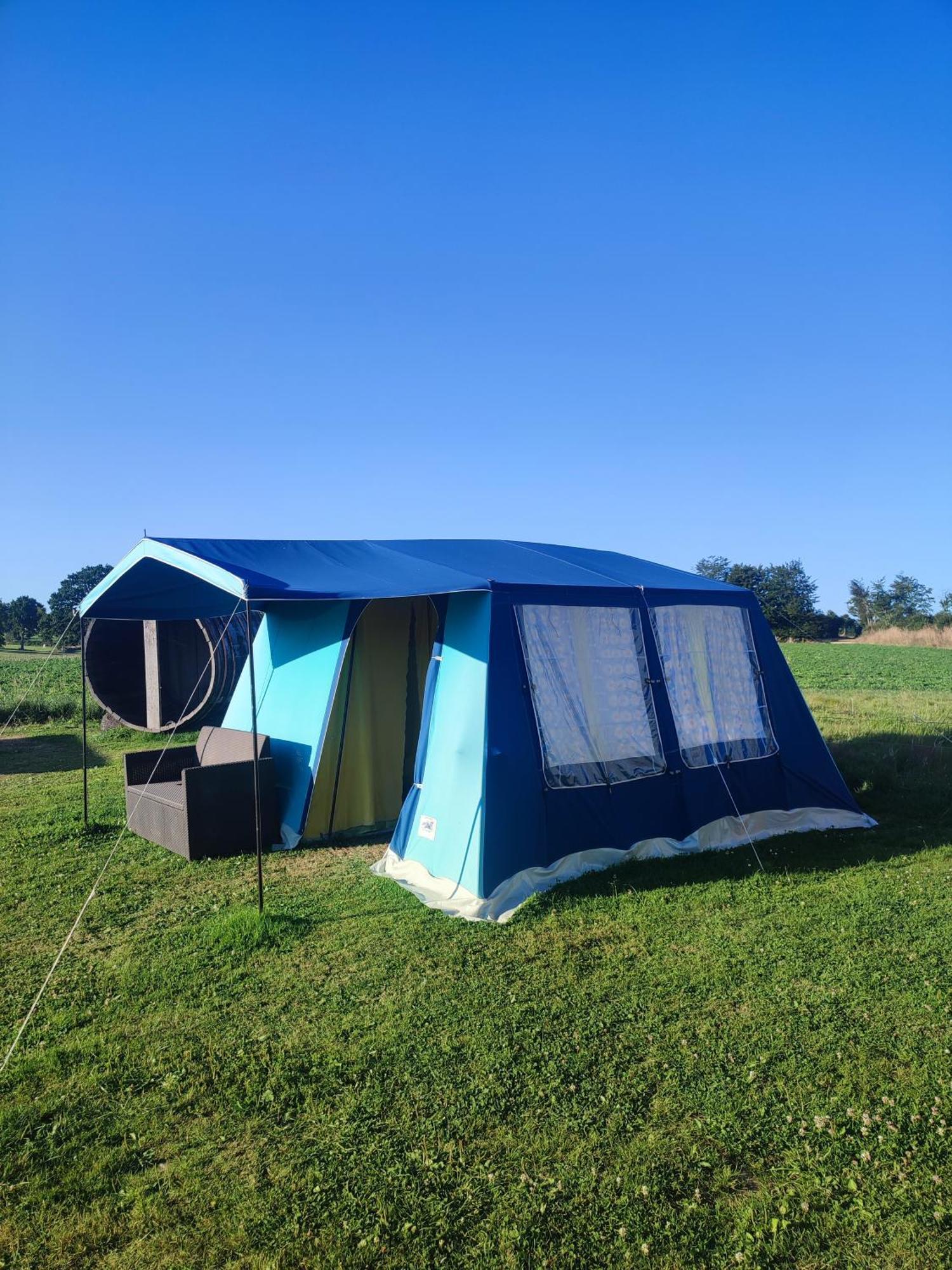 La Billardiere Camping A La Ferme Le Menil-Ciboult Buitenkant foto