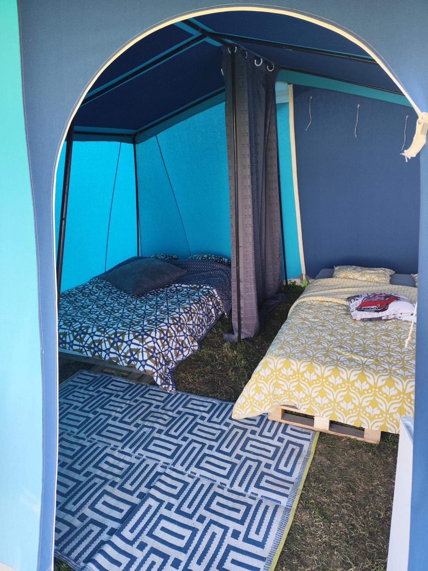 La Billardiere Camping A La Ferme Le Menil-Ciboult Buitenkant foto